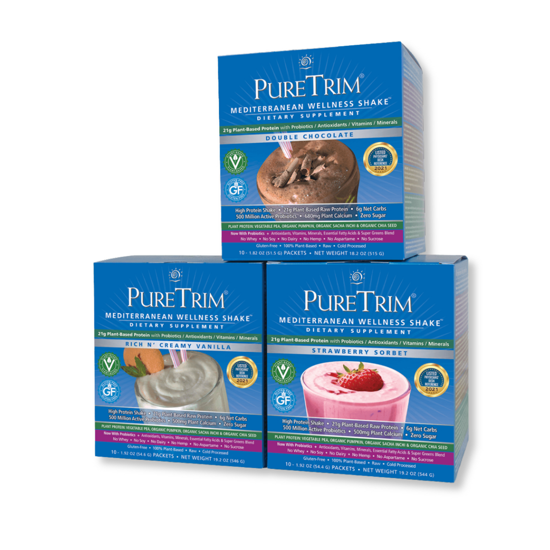PureTrim Mediterranean Wellness Shakes
